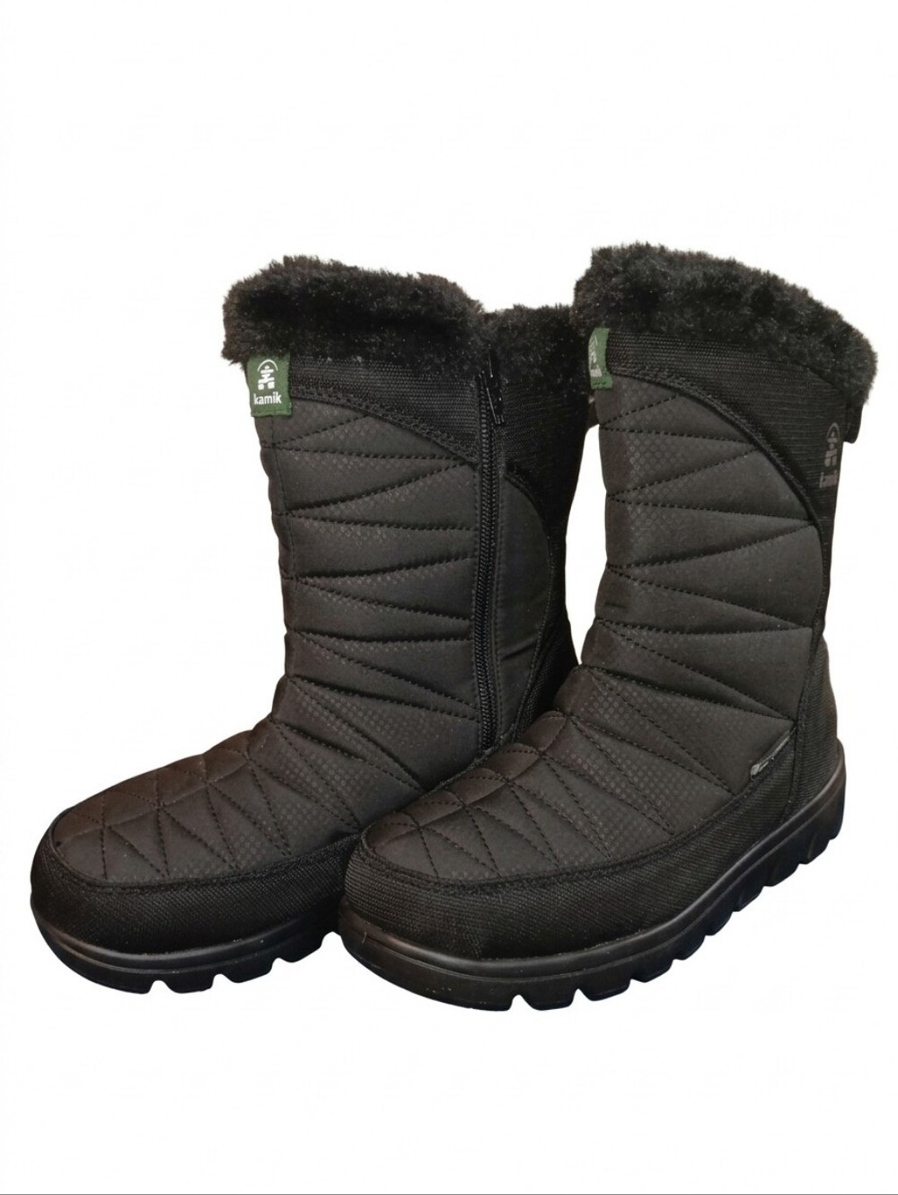 Kamik Black Women's Waterproof Winter Snow Boots